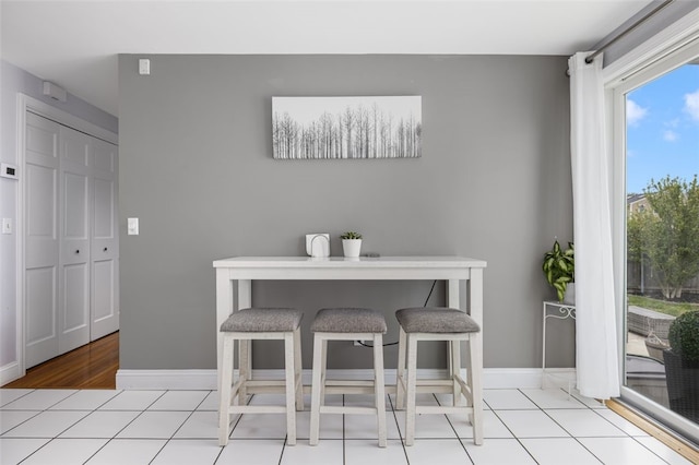 150 Memorial Dr, Pawtucket, RI 02860 - dining room featuring light tile patterned floors