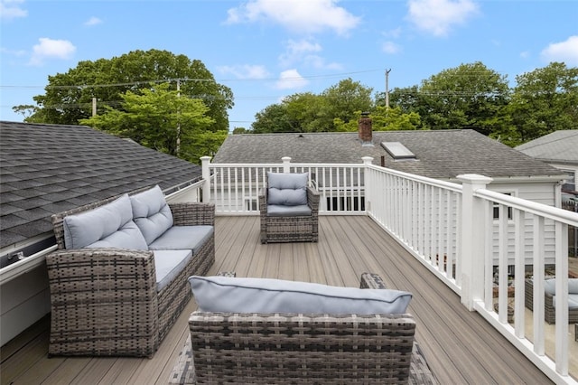 150 Memorial Dr, Pawtucket, RI 02860 - wooden terrace with outdoor lounge area