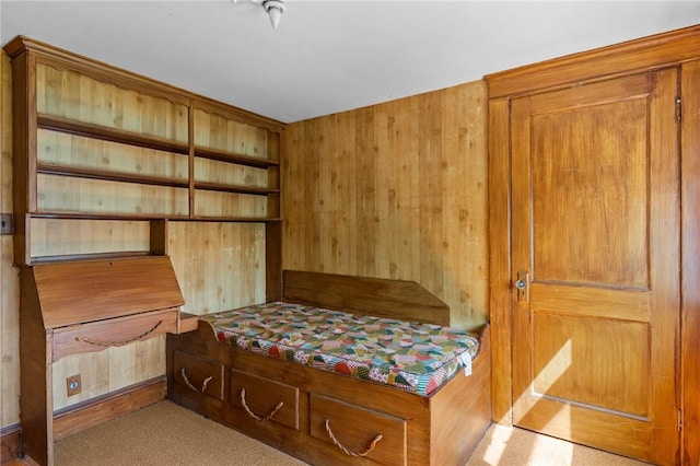 8 Tampa St, West Warwick, RI 02893 - bedroom featuring wooden walls