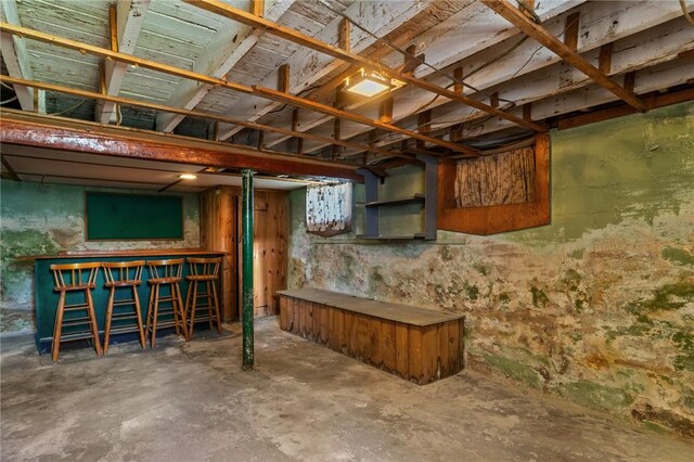 8 Tampa St, West Warwick, RI 02893 - finished basement with a bar