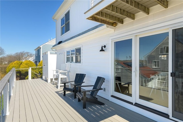 433 Wolcott Ave, Middletown, RI 02842 - view of wooden deck