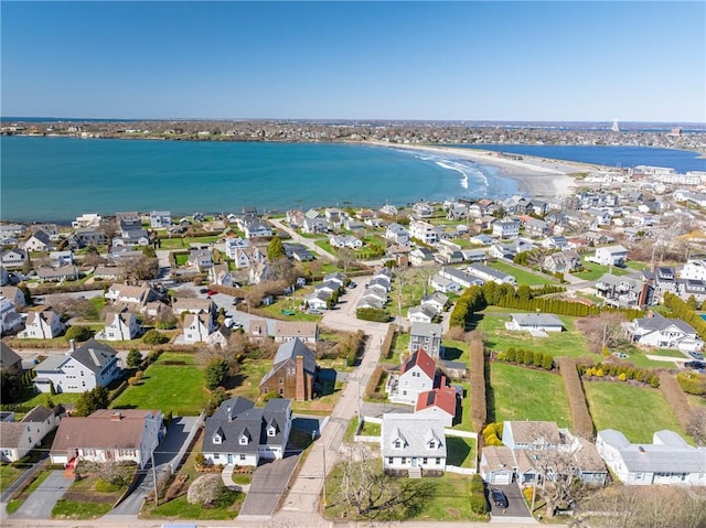 433 Wolcott Ave, Middletown, RI 02842 - aerial view of property's location featuring nearby suburban area and a nearby body of water
