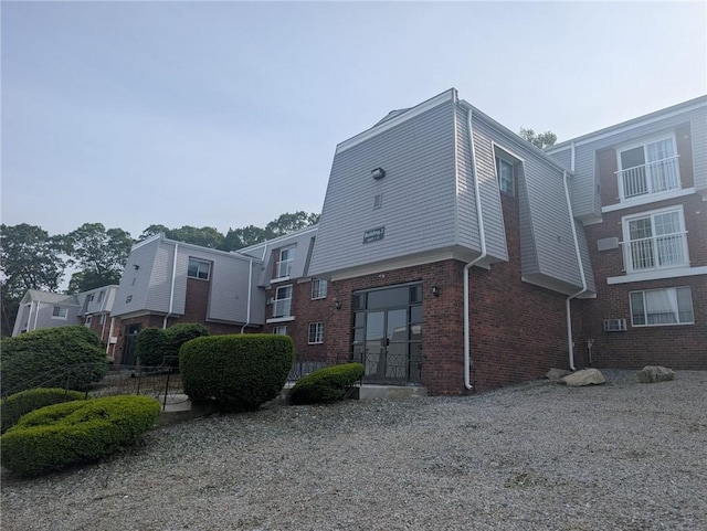 300 Smithfield Rd Unit P2-2, North Providence, RI 02904 - view of front of home with brick siding