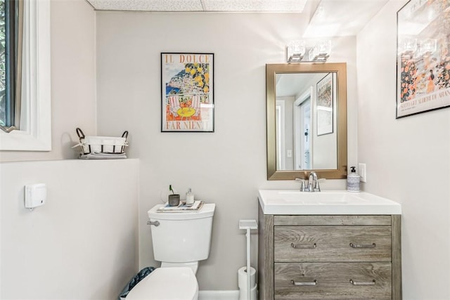 11 Noto Dr, North Providence, RI 02904 - half bath with vanity and toilet