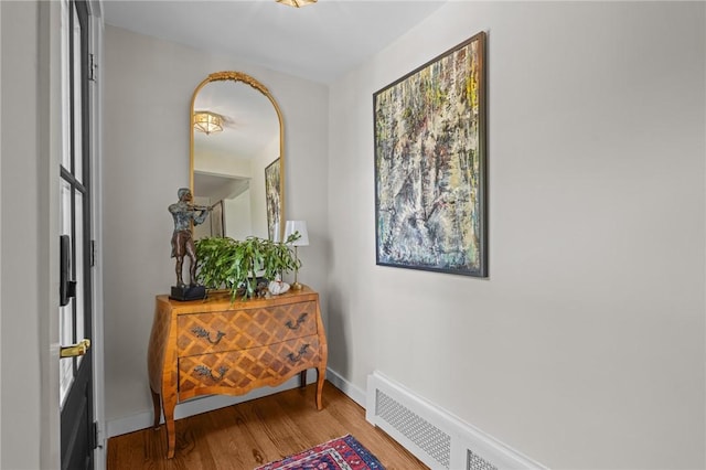 25 King Philip Rd, Pawtucket, RI 02861 - hall with wood finished floors and baseboards