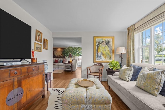 25 King Philip Rd, Pawtucket, RI 02861 - living area featuring wood finished floors