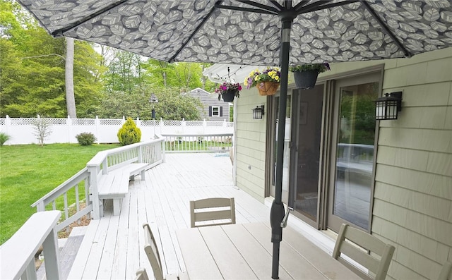 190 Broad Rock Rd, South Kingstown, RI 02879 - view of wooden deck