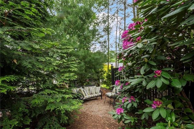 34 Dryden Ave, Pawtucket, RI 02860 - view of yard featuring an outdoor living space
