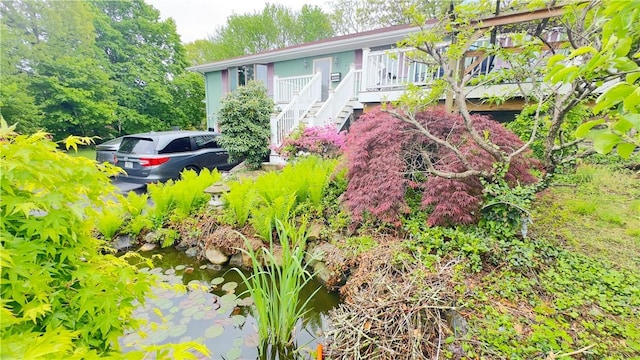 3945 Post Rd, Warwick, RI 02886 - view of front facade with stairs