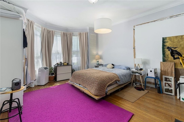 43 Chapin Ave Unit 3, Providence, RI 02909 - bedroom with wood finished floors and ornamental molding