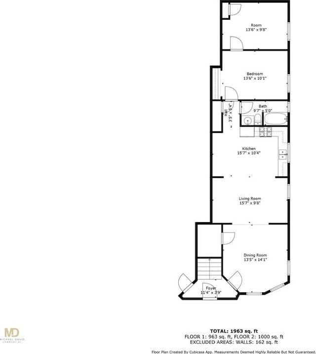 22 Myrtle St, Pawtucket, RI 02860 - floor plan / room layout