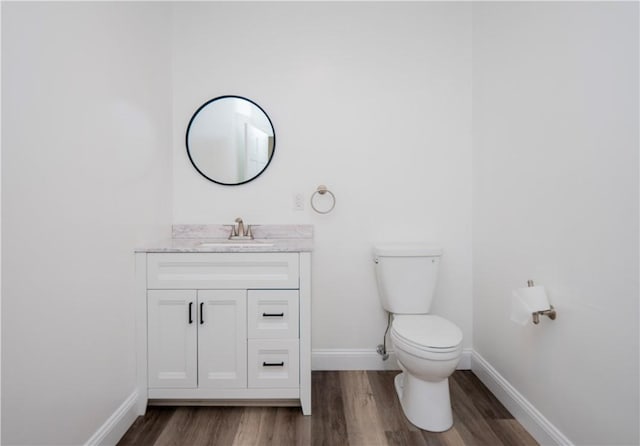 413 High St, Bristol, RI 02809 - bathroom with vanity and wood finished floors