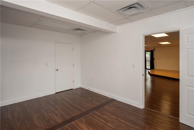 413 High St, Bristol, RI 02809 - unfurnished room with wood finished floors and baseboards