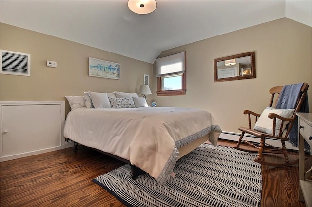 6 Forrestal Dr, Westerly, RI 02891 - bedroom with lofted ceiling, wood finished floors, and baseboards