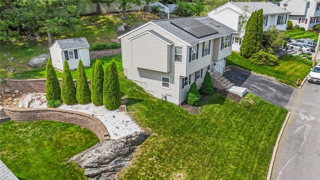 15 Lawnacre Dr, North Providence, RI 02911 - aerial view of property and surrounding area