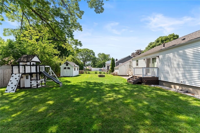 23 Revere St, Pawtucket, RI 02861 - view of yard featuring a playground