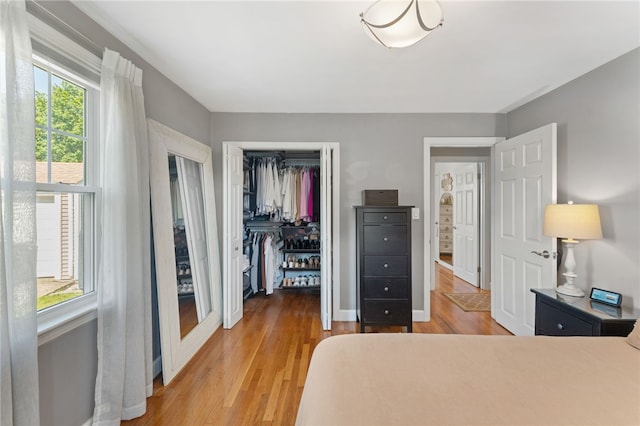 23 Revere St, Pawtucket, RI 02861 - bedroom featuring light wood-style flooring, a closet, and baseboards