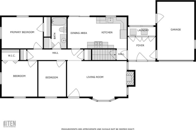 23 Revere St, Pawtucket, RI 02861 - room layout