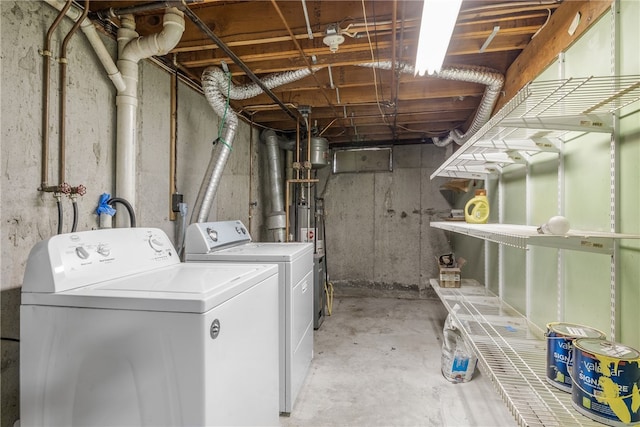 123 Forestwood Dr, North Providence, RI 02904 - laundry room featuring separate washer and dryer