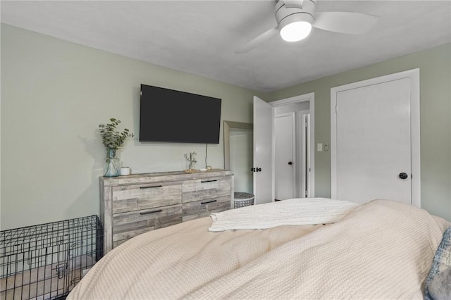 156 Davis Ave, Cranston, RI 02910 - bedroom with a ceiling fan