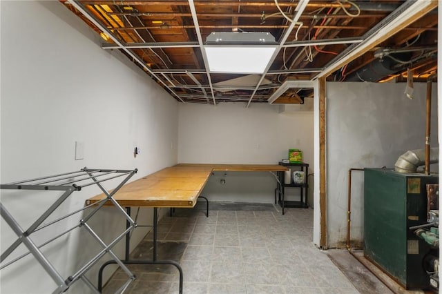156 Davis Ave, Cranston, RI 02910 - basement with a heating unit