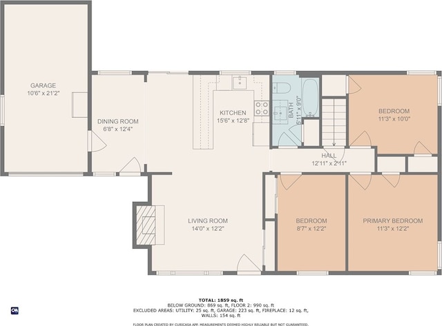 156 Davis Ave, Cranston, RI 02910 - room layout