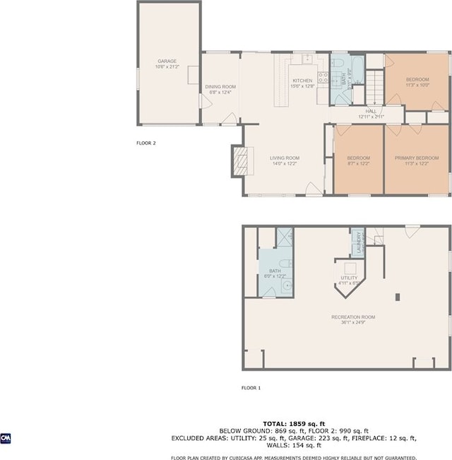 156 Davis Ave, Cranston, RI 02910 - room layout