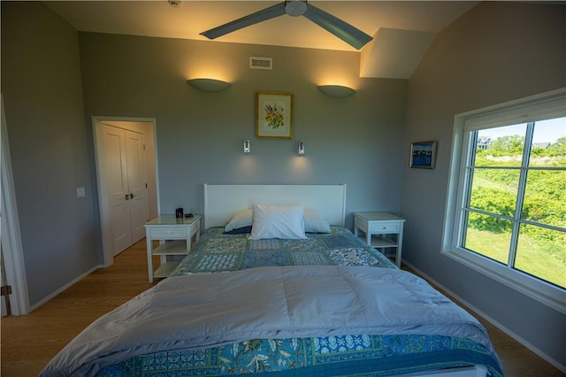1448 Mohegan Trl, Block Island, RI 02807 - bedroom with baseboards and wood finished floors