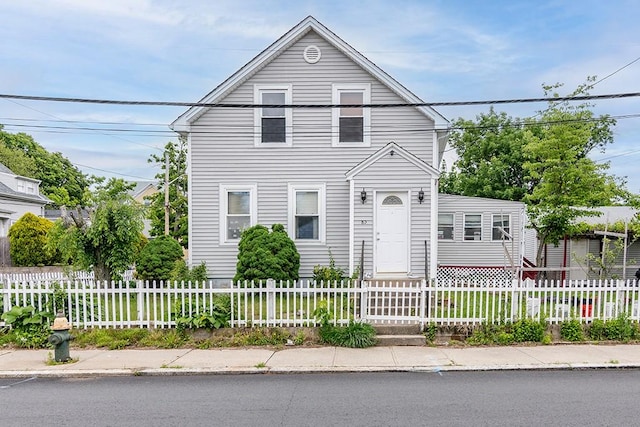 85 Herschel St, Providence, RI 02909 - traditional-style home with a fenced front yard