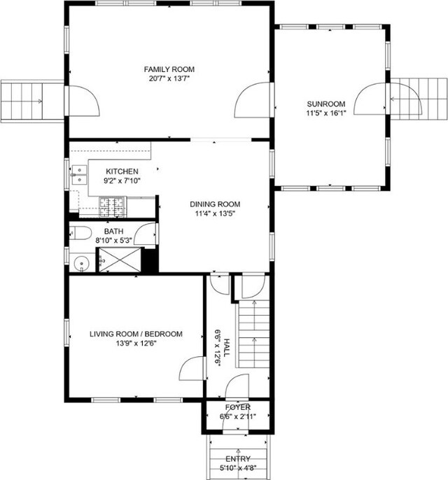 85 Herschel St, Providence, RI 02909 - floor plan / room layout