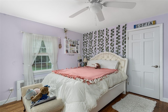 15 Metcalf Dr, Cumberland, RI 02864 - bedroom with wood finished floors and ceiling fan