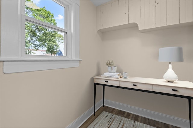 62 Fenner Ave, East Providence, RI 02915 - home office with wood finished floors and baseboards