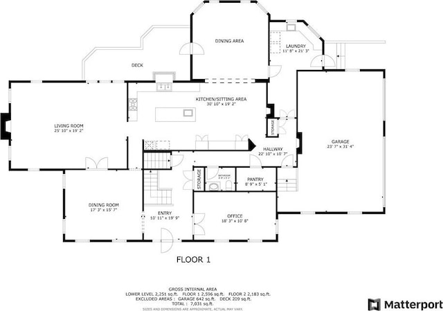 45 Burns Way E, Greenwich, RI 02818 - property floor plan