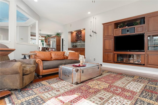 95 Pheasant Dr, East Greenwich, RI 02818 - living room with recessed lighting
