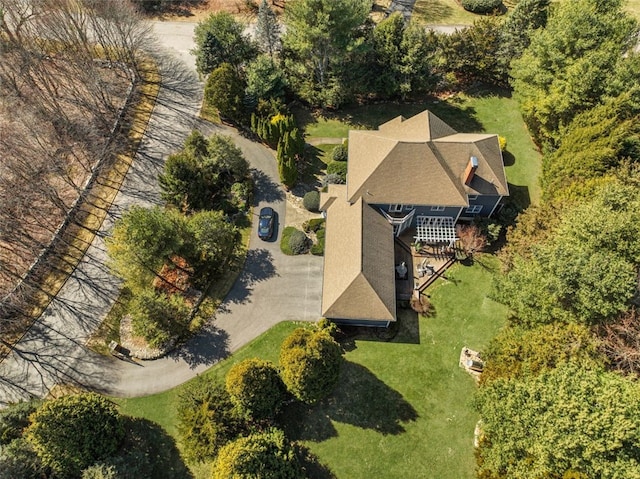 95 Pheasant Dr, East Greenwich, RI 02818 - aerial view of property and surrounding area