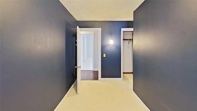370 Ring Ave, Warwick, RI 02888 - hallway with baseboards and carpet flooring