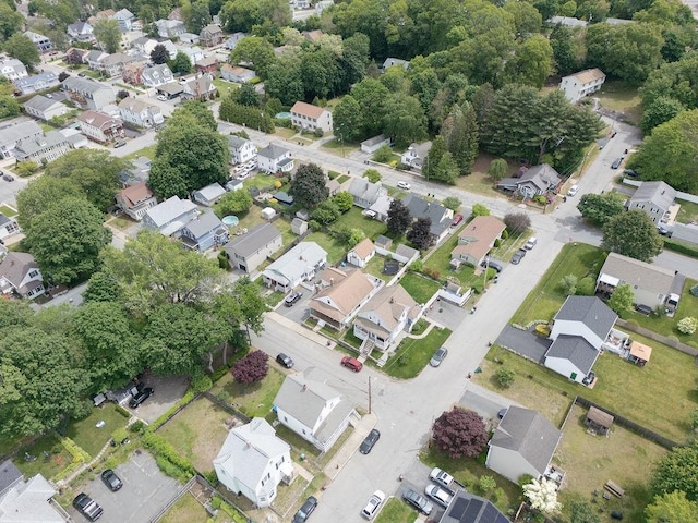 254 Jenckes St, Woonsocket, RI 02895 - aerial overview of property's location featuring nearby suburban area