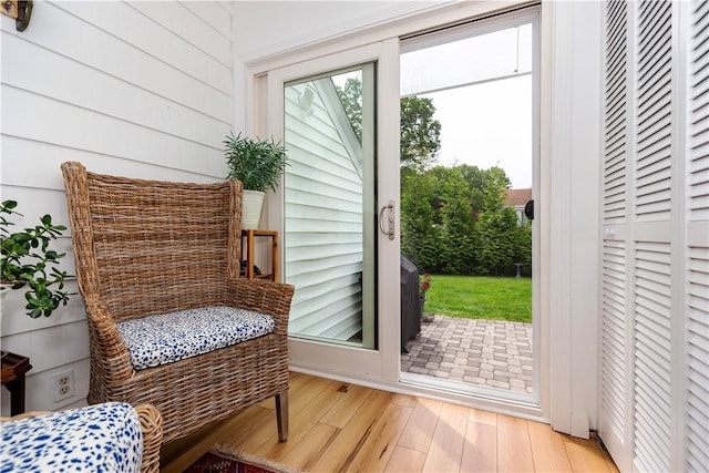 170 Pilgrim Pkwy, Warwick, RI 02888 - entryway with light wood-style floors