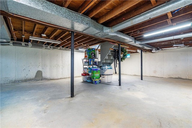 170 Pilgrim Pkwy, Warwick, RI 02888 - view of unfinished basement