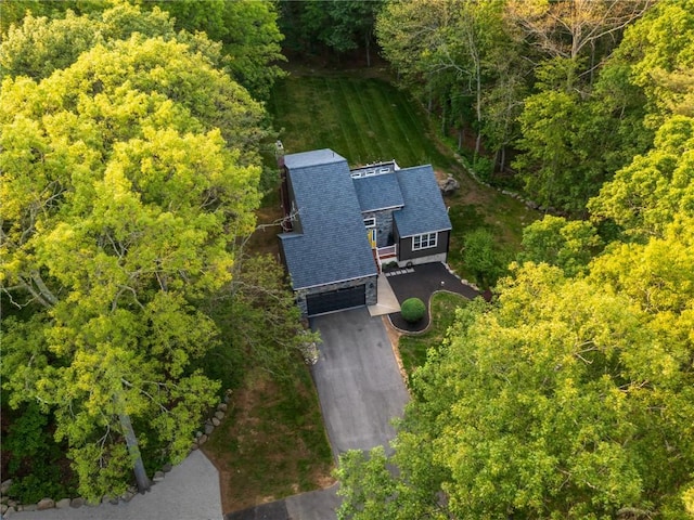 511 Central Pike, Scituate, RI 02857 - aerial view of property and surrounding area