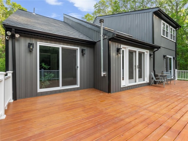 511 Central Pike, Scituate, RI 02857 - rear view of property with a deck