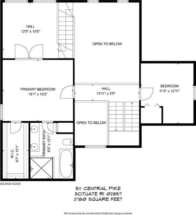511 Central Pike, Scituate, RI 02857 - property floor plan
