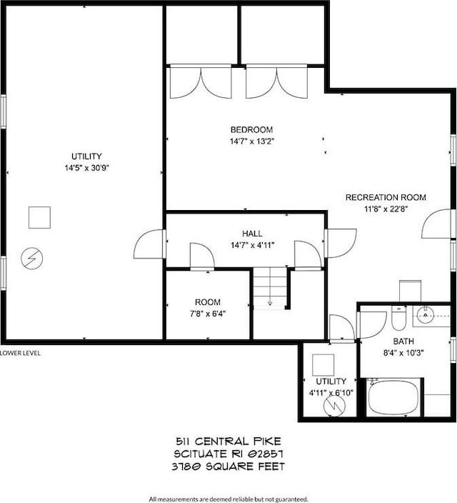 511 Central Pike, Scituate, RI 02857 - property floor plan