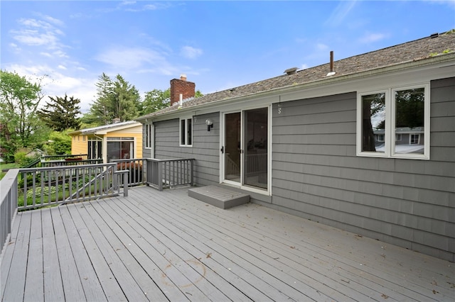 45 Landon Rd, Warwick, RI 02888 - view of wooden terrace