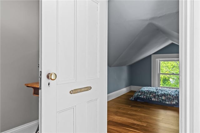 4 Red Cross Ave Unit 4, Newport, RI 02840 - additional living space with wood finished floors, lofted ceiling, and baseboards