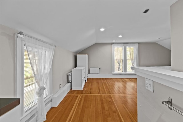 4 Red Cross Ave Unit 4, Newport, RI 02840 - bonus room featuring vaulted ceiling, light wood finished floors, and recessed lighting