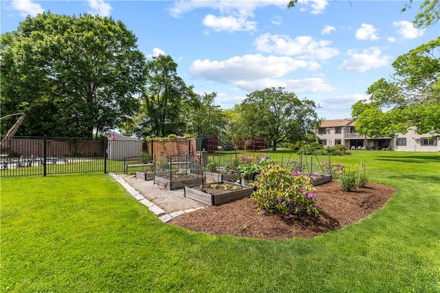 30 Sweet Meadow Ct Unit 15, Narragansett, RI 02882 - view of yard with a garden