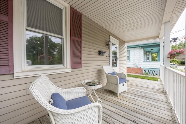 16 Malvern Ave, Cranston, RI 02905 - view of wooden porch
