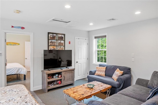 882 Point Judith Rd, Narragansett, RI 02882 - living room with carpet and recessed lighting