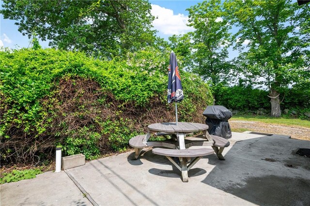 882 Point Judith Rd, Narragansett, RI 02882 - view of patio / terrace with grilling area